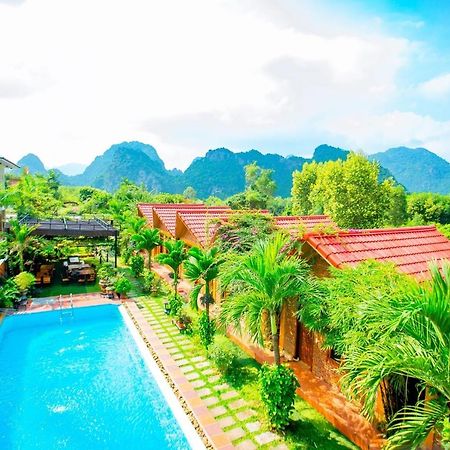 Hillside View Bungalow Homestay فونغ نها المظهر الخارجي الصورة