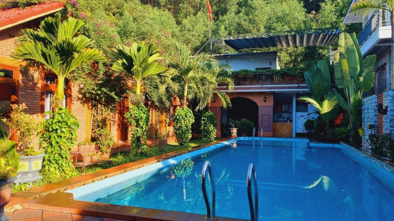 Hillside View Bungalow Homestay فونغ نها المظهر الخارجي الصورة