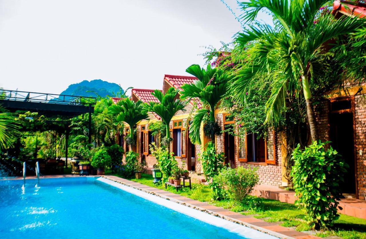 Hillside View Bungalow Homestay فونغ نها المظهر الخارجي الصورة