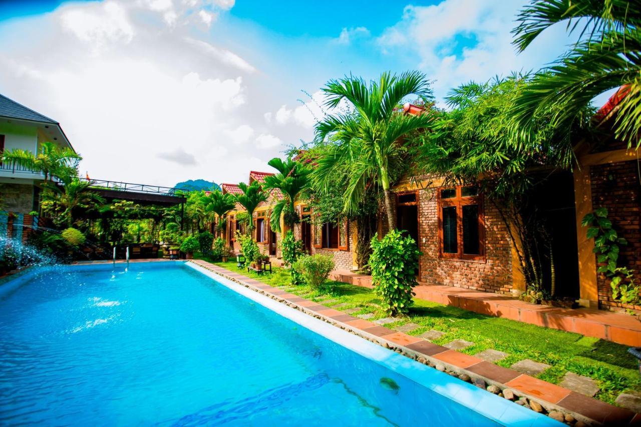 Hillside View Bungalow Homestay فونغ نها المظهر الخارجي الصورة