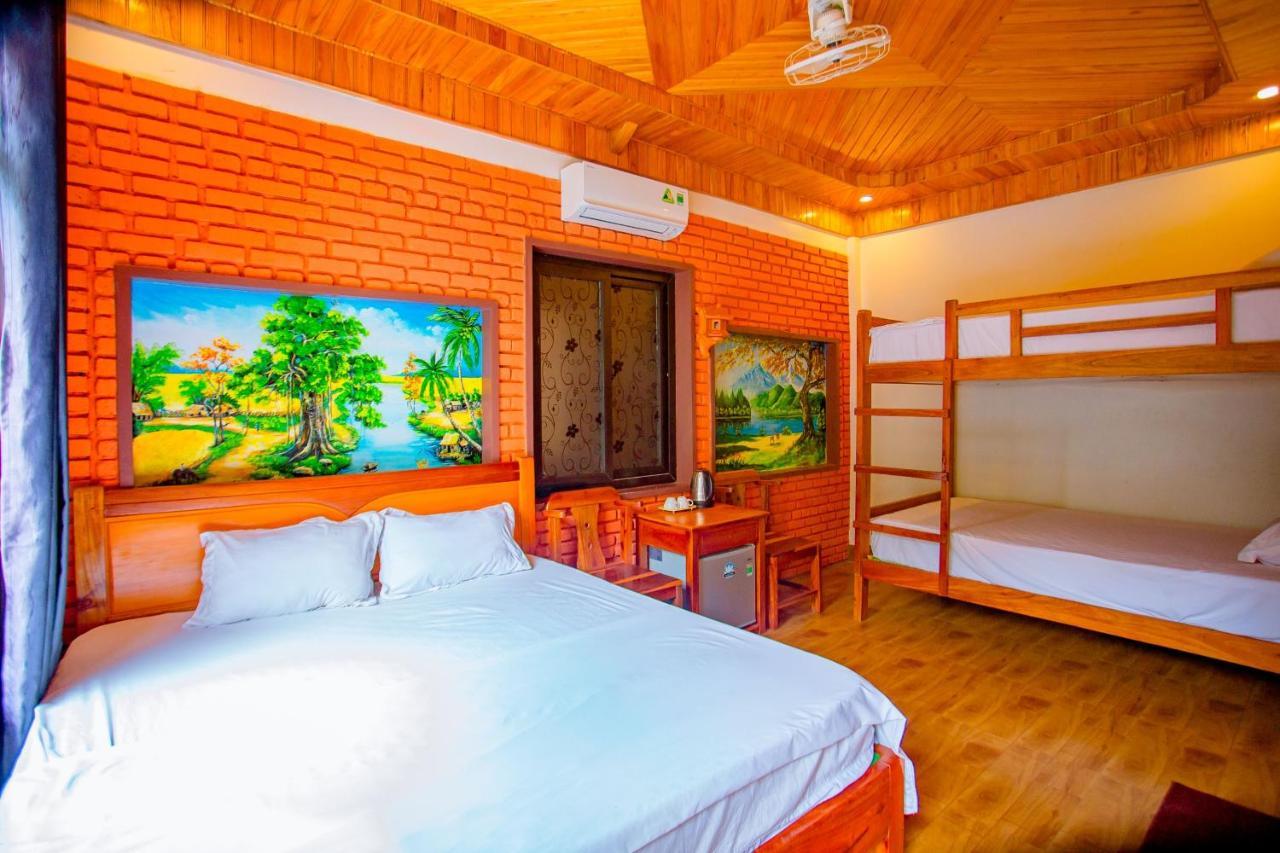 Hillside View Bungalow Homestay فونغ نها المظهر الخارجي الصورة