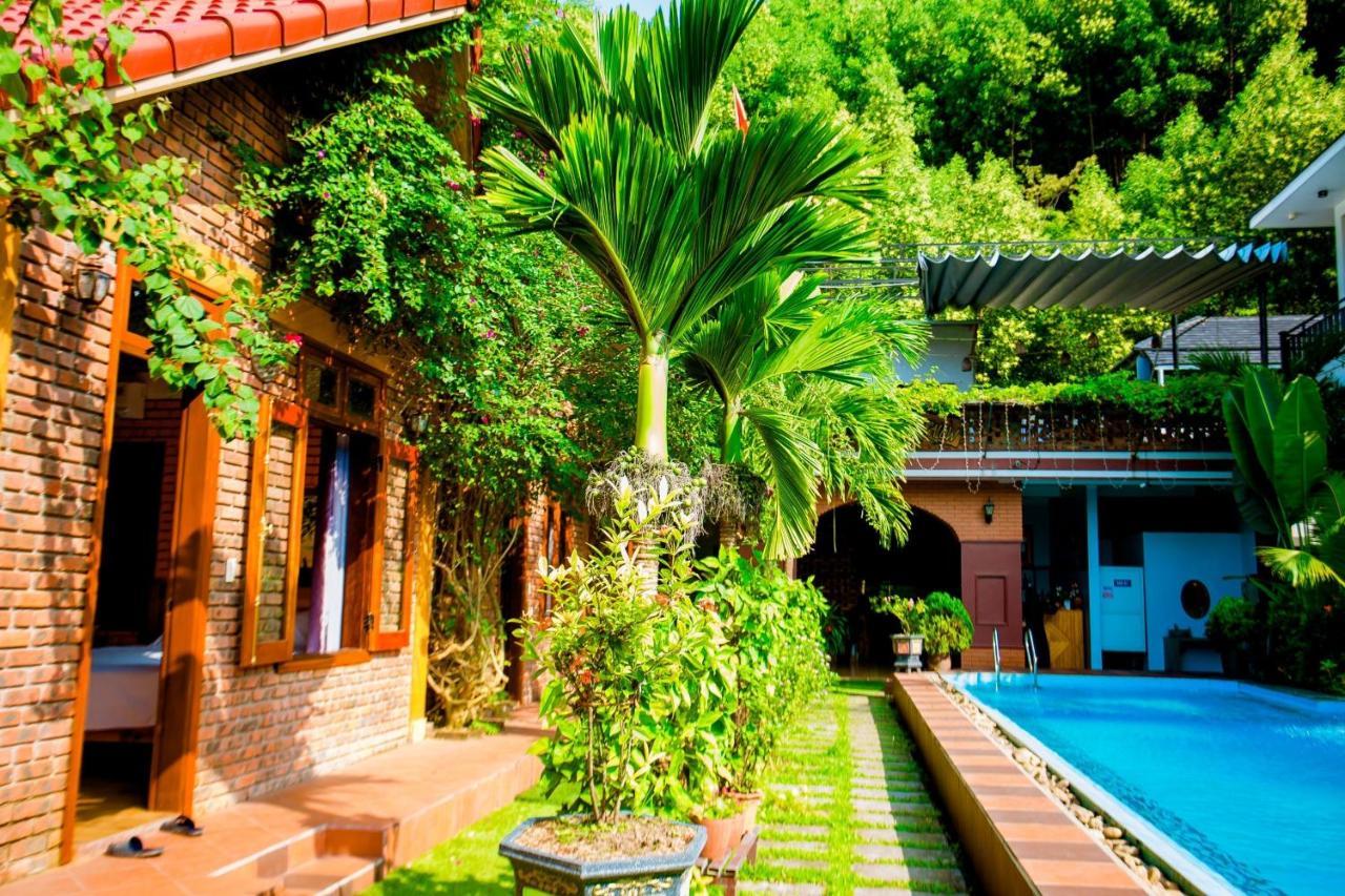 Hillside View Bungalow Homestay فونغ نها المظهر الخارجي الصورة