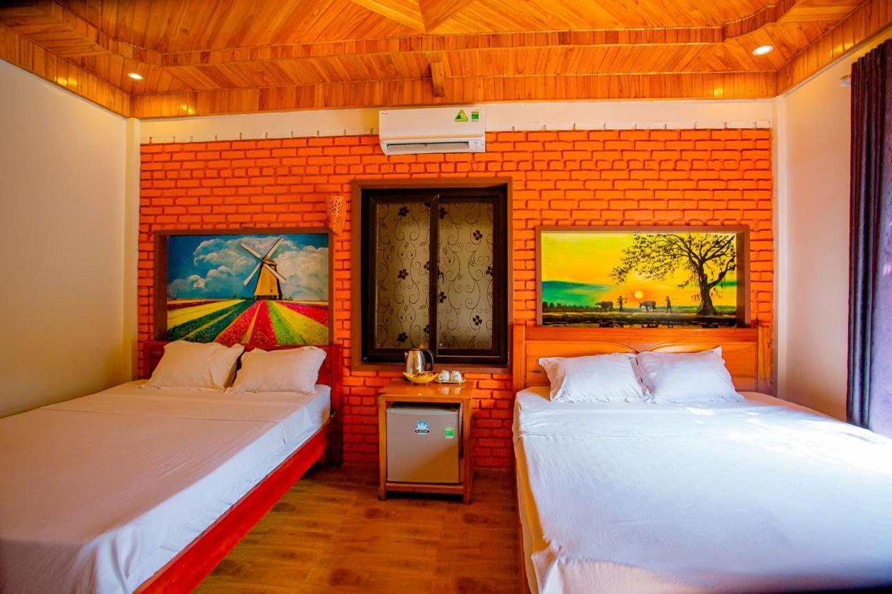 Hillside View Bungalow Homestay فونغ نها المظهر الخارجي الصورة