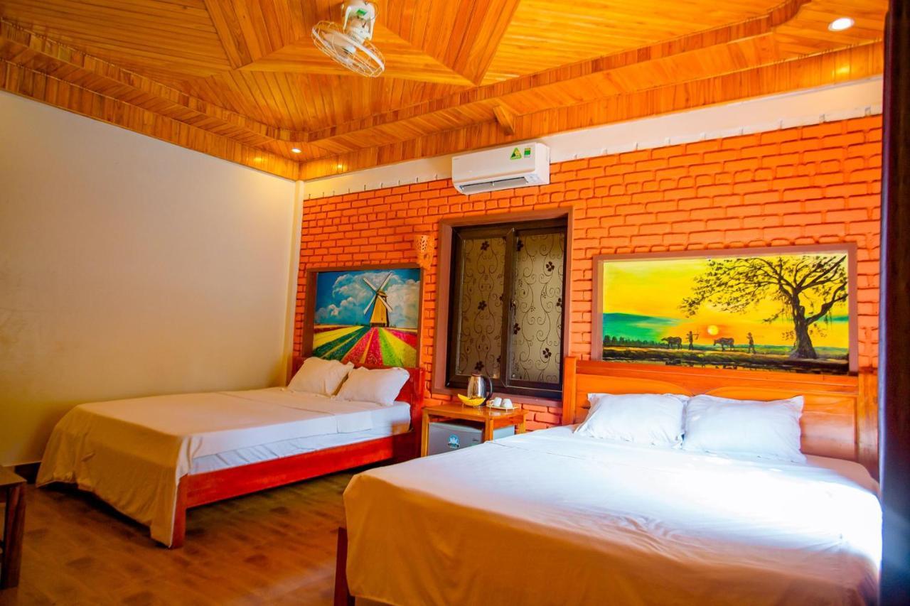 Hillside View Bungalow Homestay فونغ نها المظهر الخارجي الصورة